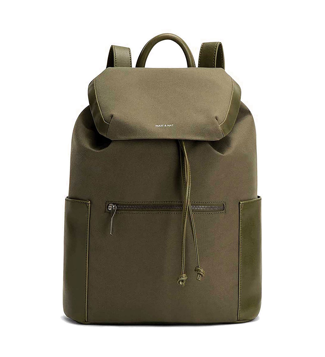 Matt & Nat Greco Canvas Backpack in Olive