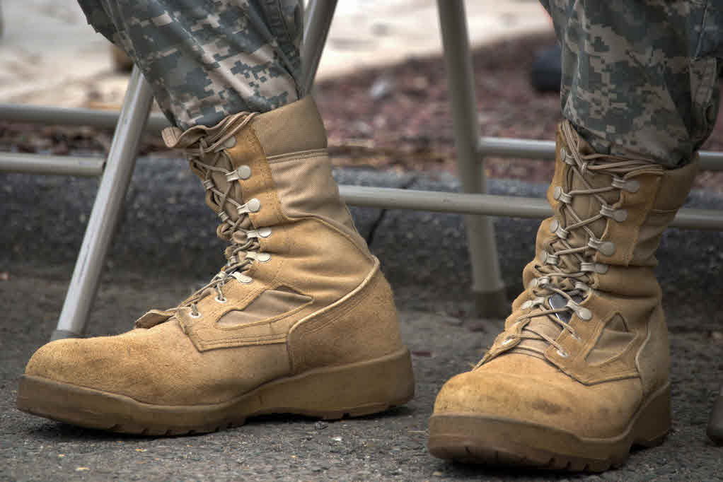 Military Vegan Work Boots