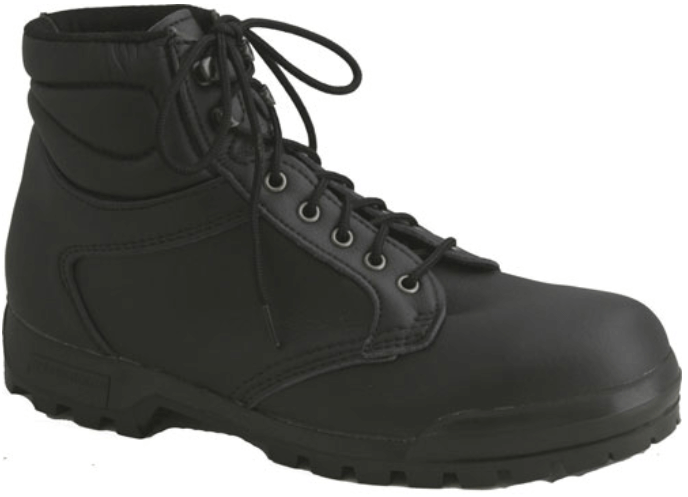 non leather steel toe boots