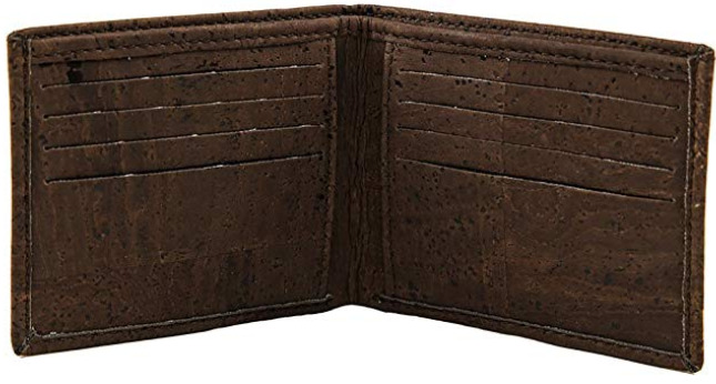 Cork Bifold Vegan Wallet for Men