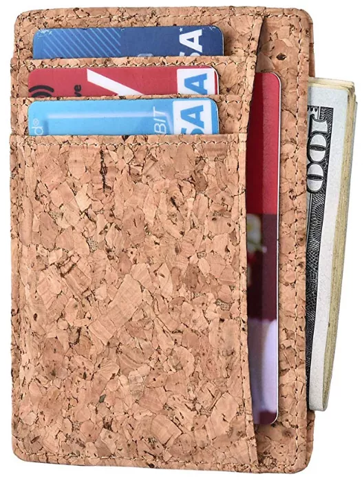 Kinzd' Cork RFID Vegan Wallet for Men