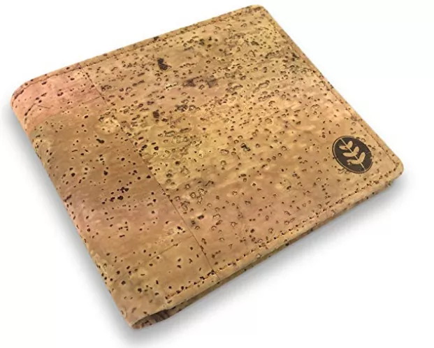 Cork Vegan Wallet for Men