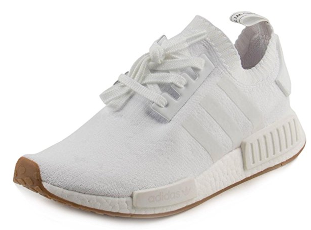 Adidas Primeknit Vegan Running Shoes White Gum