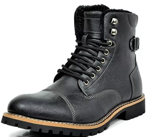 Bruno Marc Men’s Work Ankle Boots