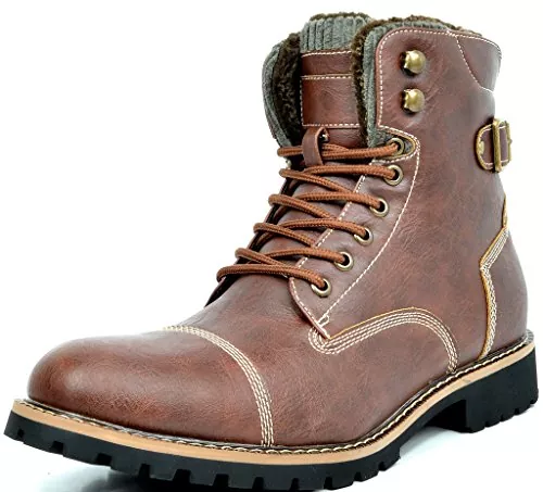Bruno Marc Men’s Work Ankle Boots