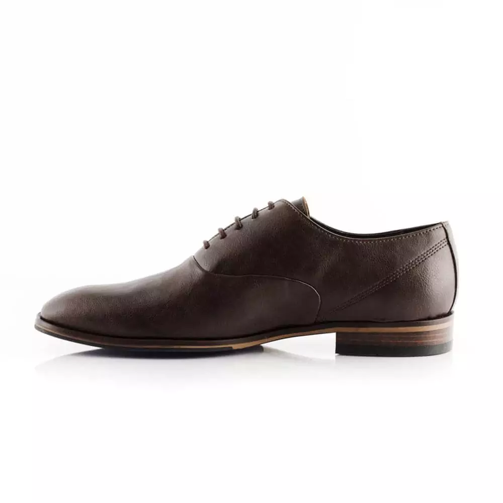 Bourgeois Boheme William Classic Oxford Vegan Dress Shoes for Men
