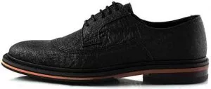 Black Vegan Piñatex Dress Shoes for Men Made from Pineapple Leather